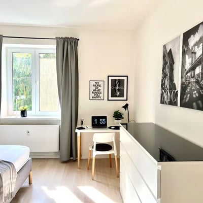 Location d’un appartement confortable de 3 pièces, 75 m², dans le quartier Nové Mesto, Bratislava, Slovaquie